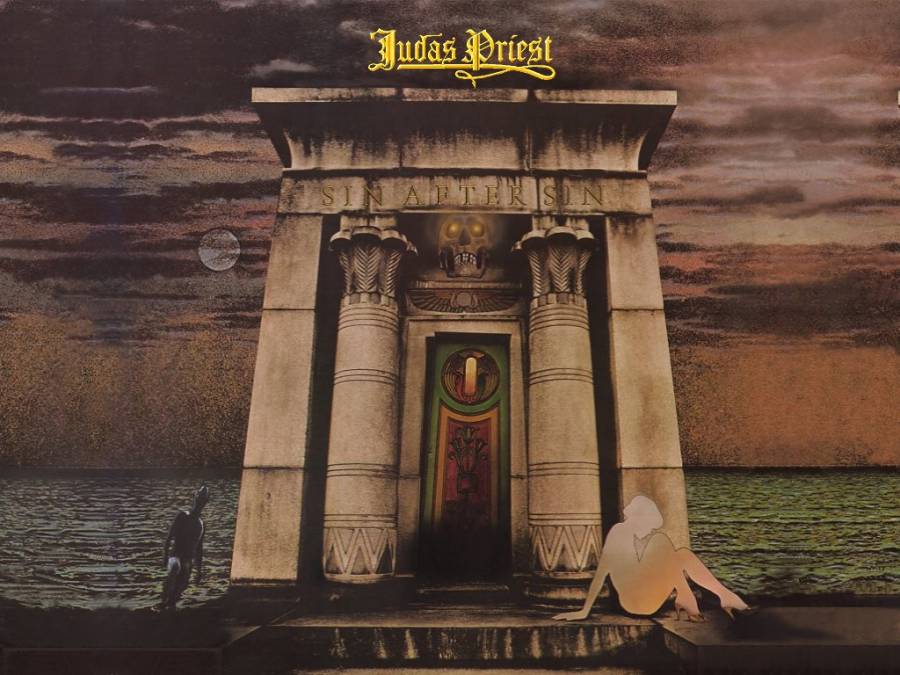 Judas Priest Sin After Sin Album Cover Judas Priest Sin After Sin Album Cover